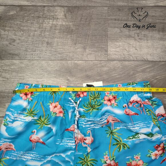 SSLR Flamingo Board Shorts Size 38 - Picture 3 of 7